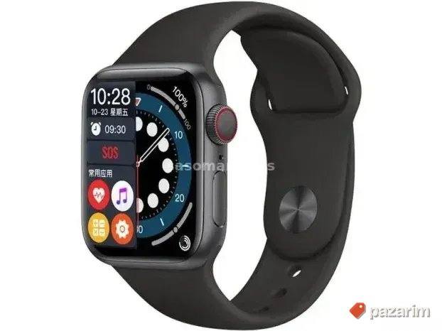 Smart Watch 6 Roze i Crni Satovi Za Decake i Devojcice Novo 8