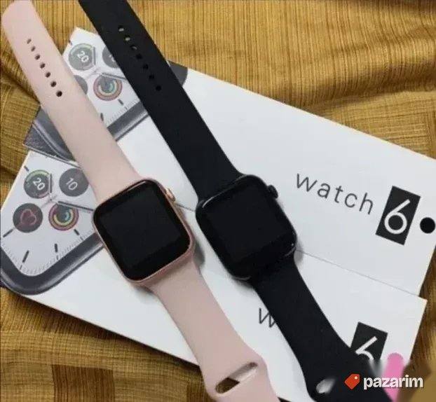 Pametni Sat Watch 6 Roze i Crni Satovi Za Decu Novo 6