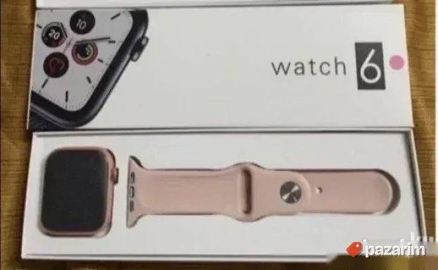 Pametni Sat Watch 6 Roze i Crni Satovi Za Decu Novo 7
