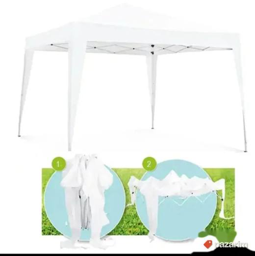 Harmonika Tenda 3x3 Paviljoni Suncobrani Novo