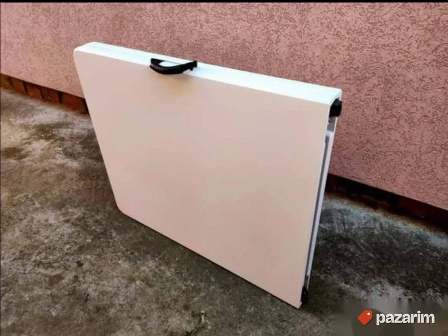 Bastenski Set Sto i Dve Klupe Na Rasklapanje 180cm Novo 3