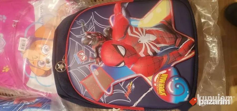 Deciji Rancevi Spiderman 3D Ranac Novo 3