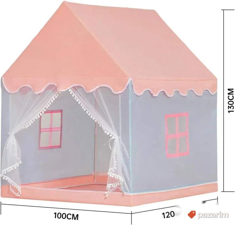 Sator Za Decu Novo Sator Sa Zavesama100cm x 120cm x 130cm 4