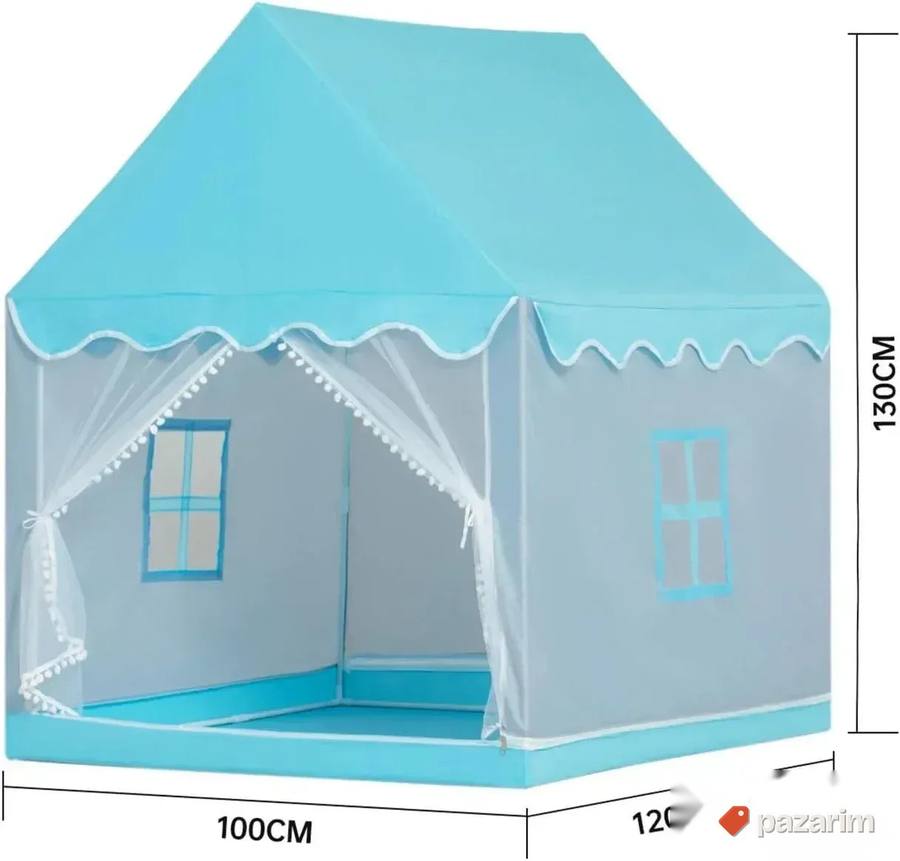 Sator Za Decu Novo Sator Sa Zavesama100cm x 120cm x 130cm 7