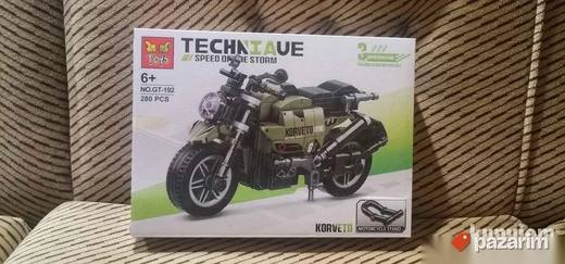 Lego Korveto Motor 17x6x9cm Novo