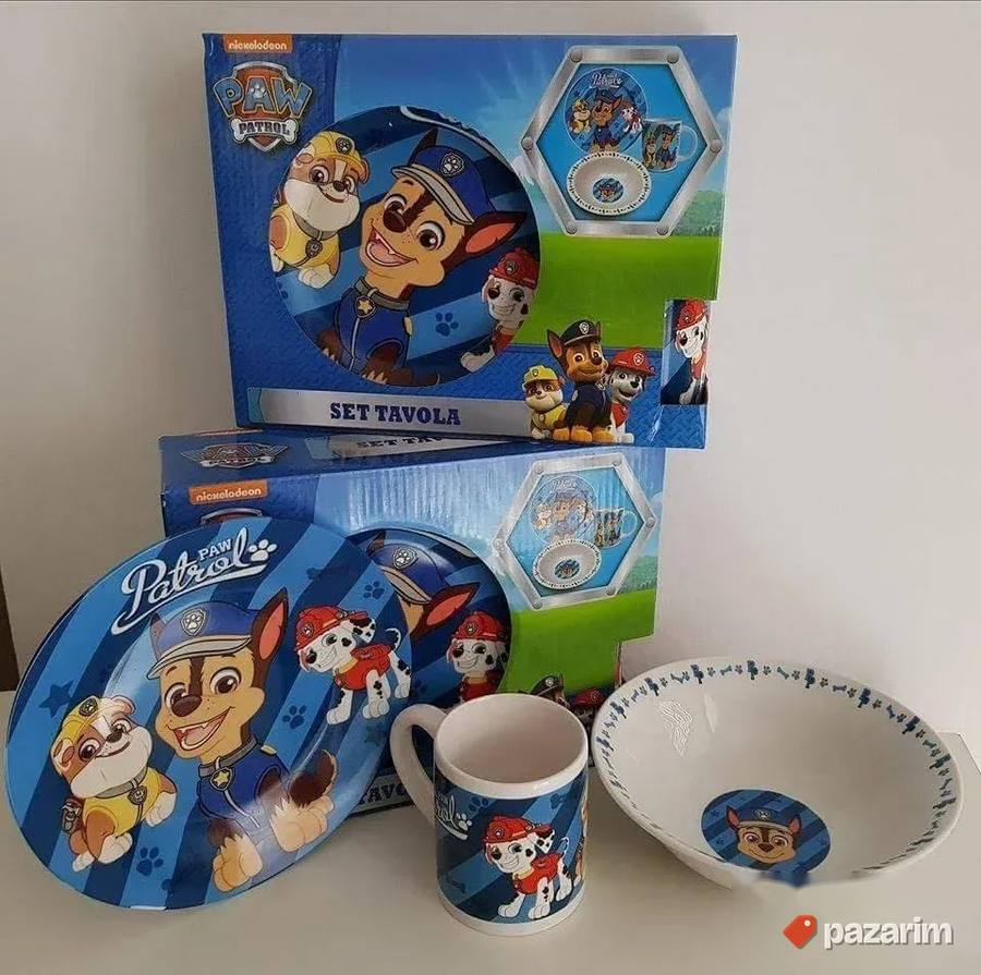 Trodelni Setovi Stitch Spiderman Paw Patrol Keramicki Setovi 6