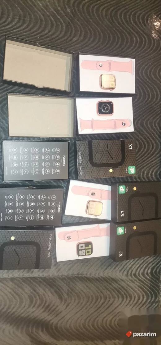 X7 Fit Pro Roze Zenski Smart Watch Novo Akcija