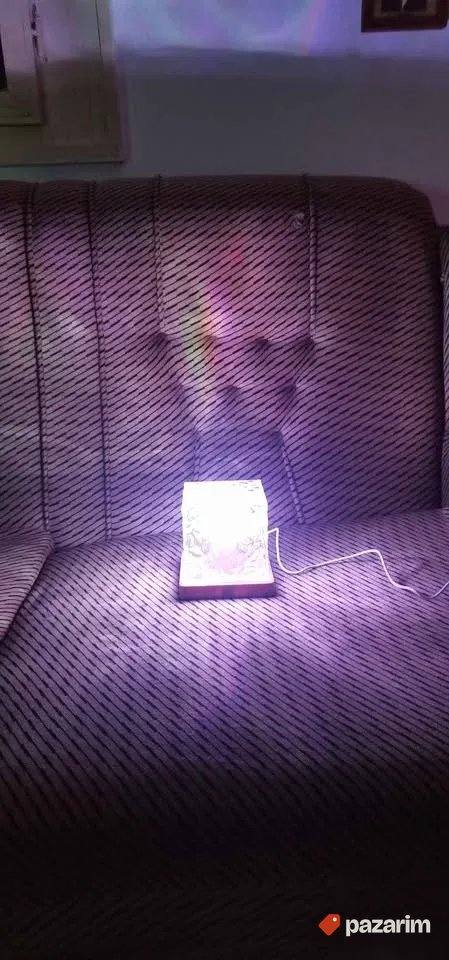 Kristalna Atmosferska Lampa-Projektor Na Daljinski 11x11cm N 5