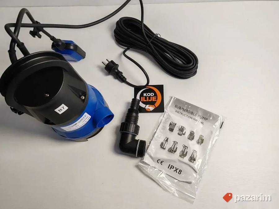 Muljna Pumpa 900w Pumpa Za Prljavu Vodu Novo 4