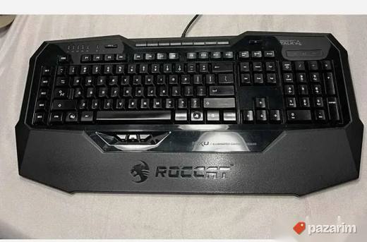 Top Gejmerska Tastatura Crna i Bela Roccat Isku Fx Novo