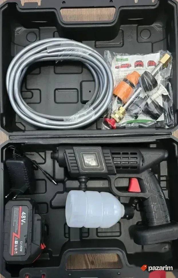 Aku pistolj Za Pranje Automobila Motora Novo Akcija 4
