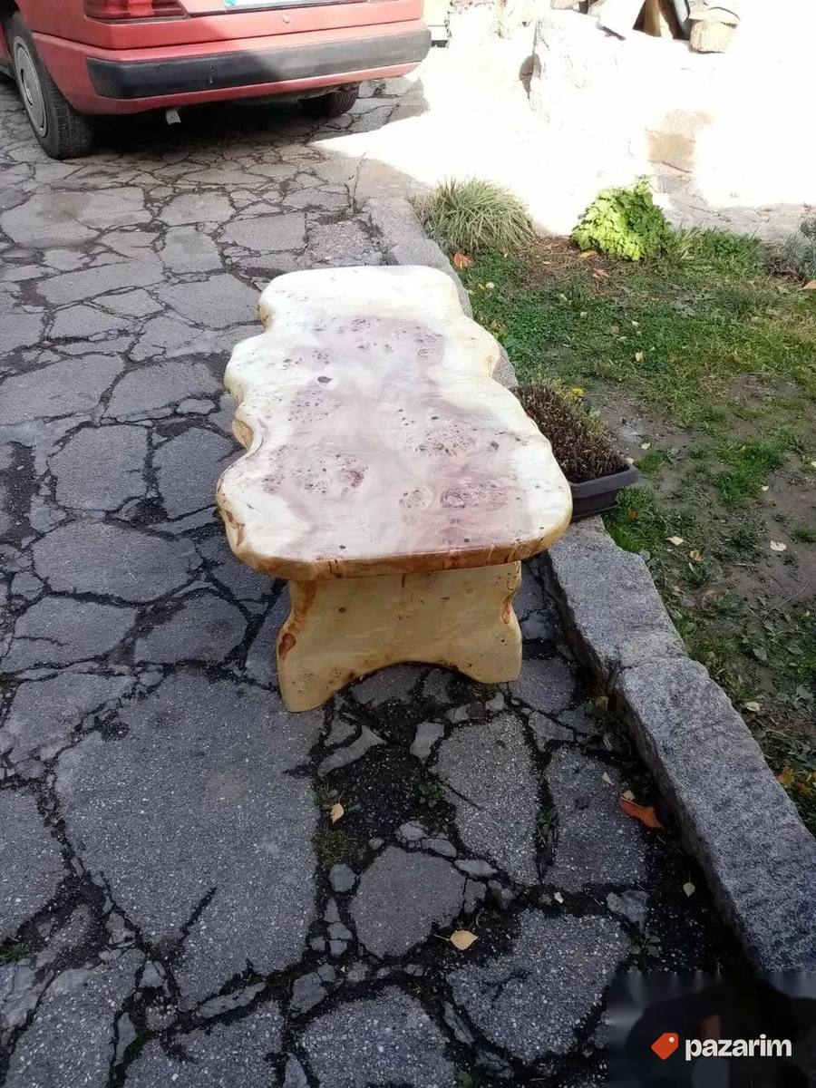 Stolovi i Stolice Od Punog Drveta Hoklice 7
