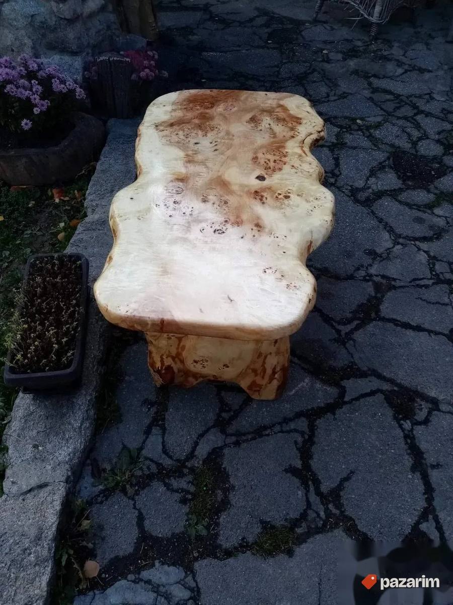 Stolovi i Stolice Od Punog Drveta Hoklice 8