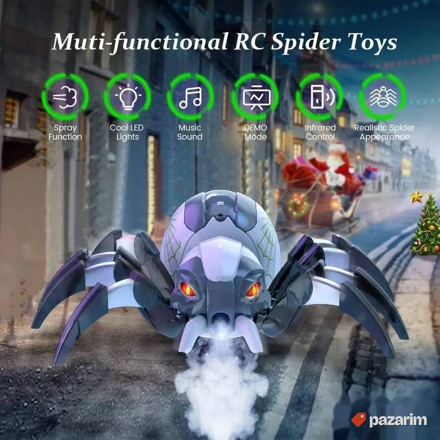 Spider Robot Igracka Sa Vodenom Maglom Top Igracka Novo 5