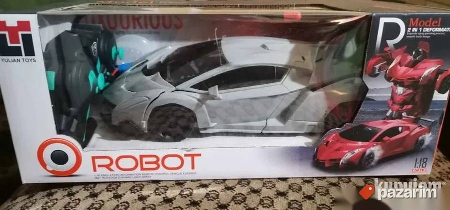 Transformers Na Daljinski Sa Punjivom Baterijom Top Igracka 3