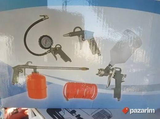 Set Za Farbanje,Peskarenje,Pumpanje Pneumatski set 5/1 Novo