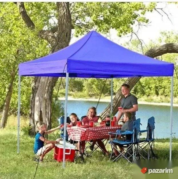 Harmonika Tenda Od Debelozidnih Cevi 3x3m Suncobrani Stolovi 1