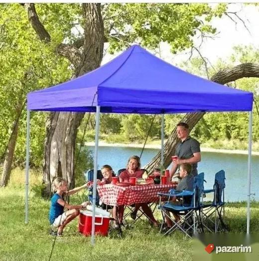 Harmonika Tenda Od Debelozidnih Cevi 3x3m Suncobrani Stolovi