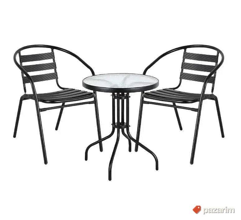 Bastenski Stolovi 60 i 80cm Alu Stolice Suncobrani Lezaljke 2