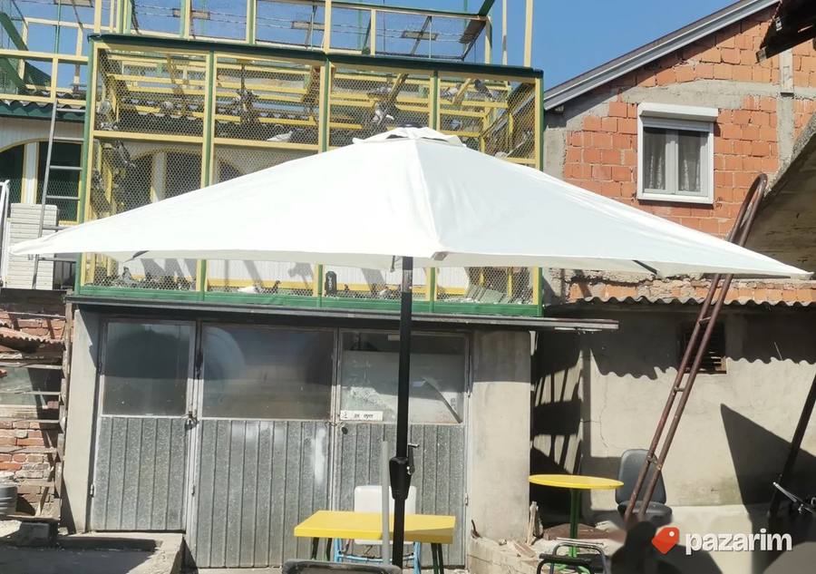 Bastenski Stolovi 60 i 80cm Alu Stolice Suncobrani Lezaljke 6