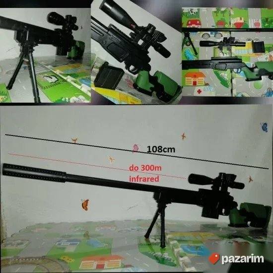 Puske Snajperi Pistolji Igracke Za Decu Novo 4