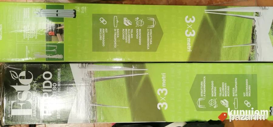 Tenda Na Razvlacenje 3x3m Vrhunski Kvalitet Vise Modela Novo 7