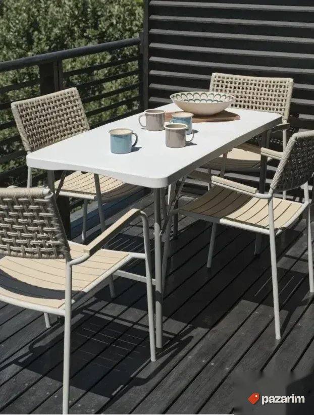 Stolovi i Stolice Na Rasklapanje Suncobrani Lezaljke Novo 1