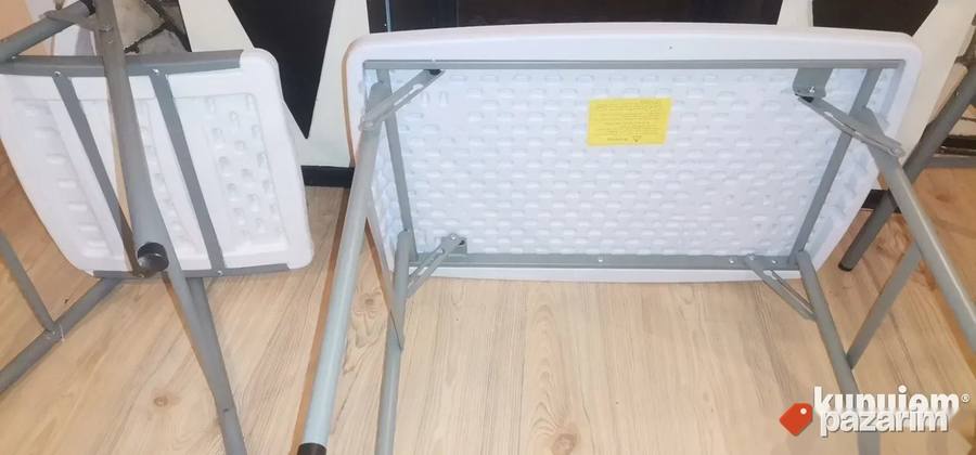 Stolovi i Stolice Na Rasklapanje Suncobrani Lezaljke Novo 6