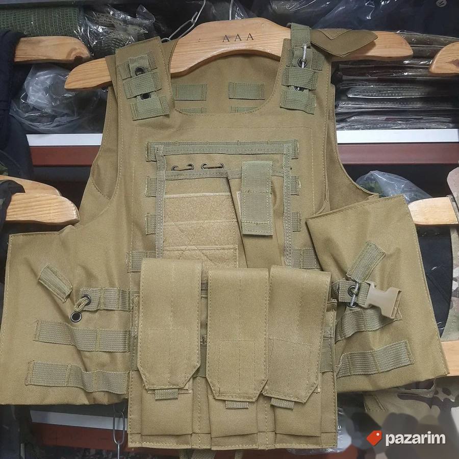 Takticki Prsluk Top Kvalitet Crni Novo 7
