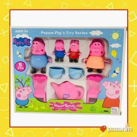 Poklon Set Pepa Pig Plasticni 9/1 +Pamucni Set 3/1 Novo Akci 5