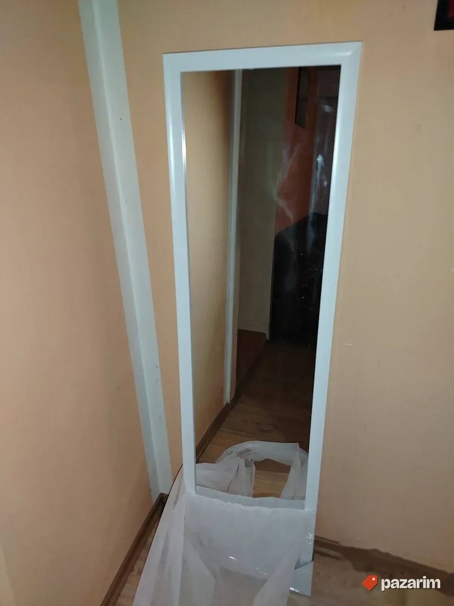 Veliko Ogledalo Sa Drvenim Ramom Novo Akcija 5