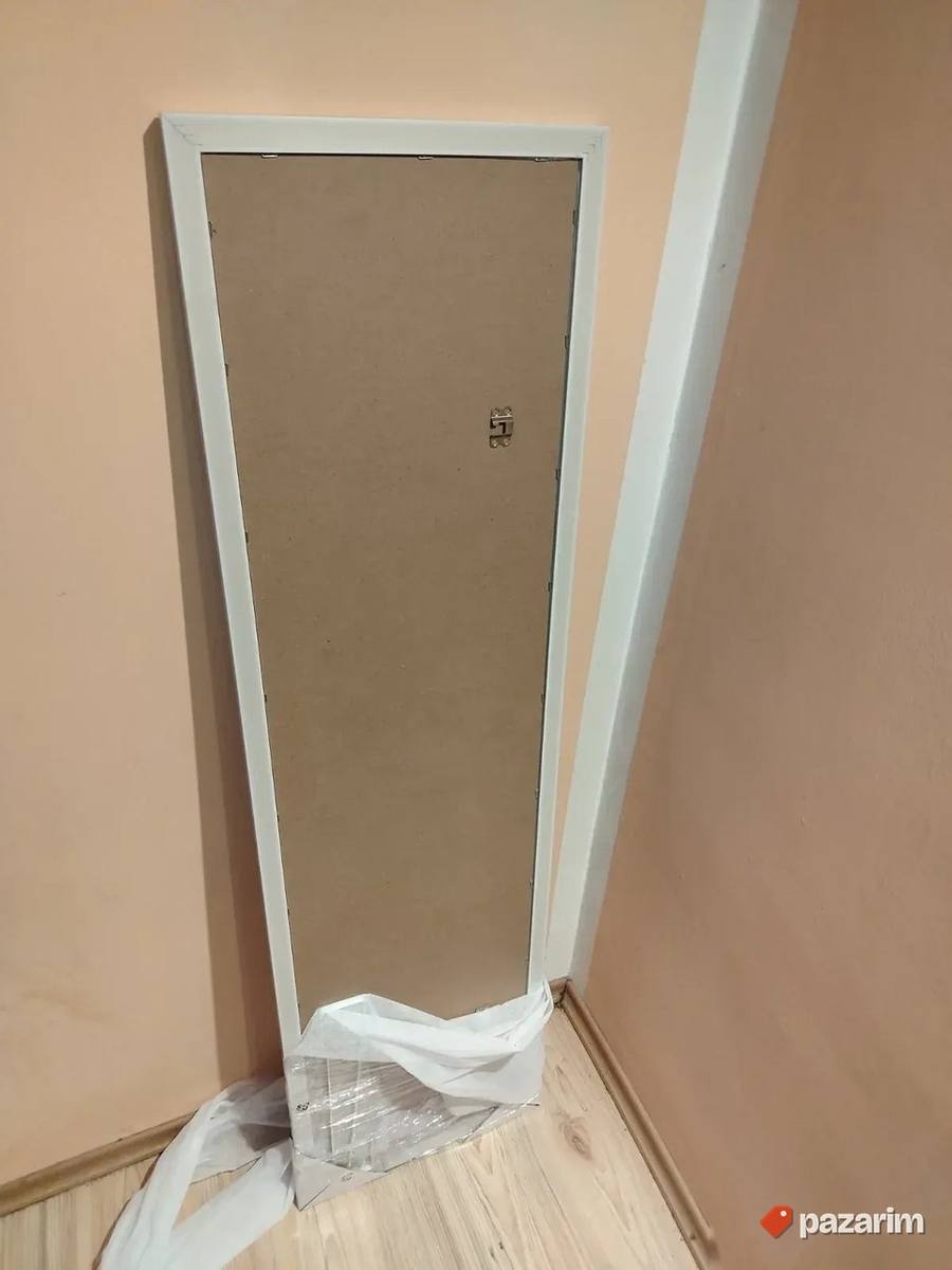 Veliko Ogledalo Sa Drvenim Ramom Novo Akcija 7