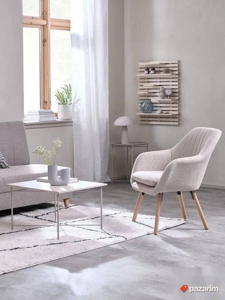 Sto Za Dnevnu Sobu Celik-Medijapan 60x60cm Set StocicaAkcija 4