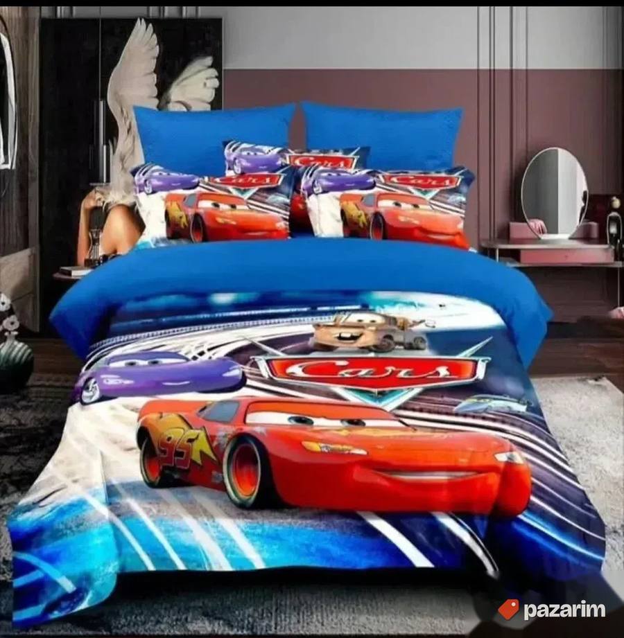 Pamucne Posteljine Spiderman Set 3u1 Novo Akcija 3