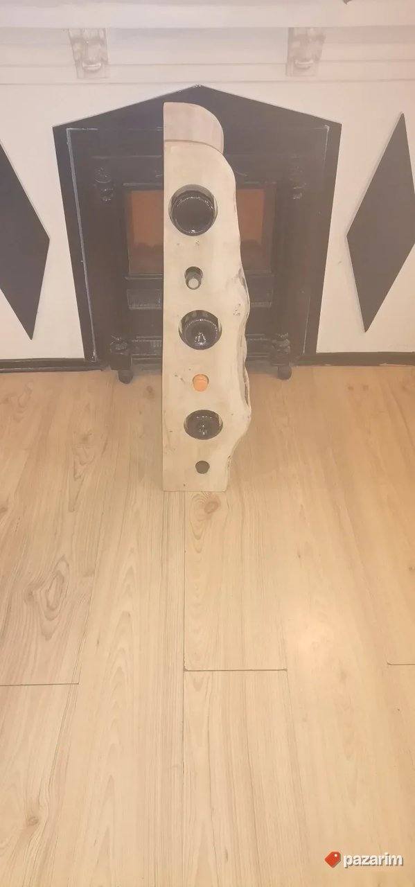 Drvena Polica Za Vino 6 Flasa Novo 4
