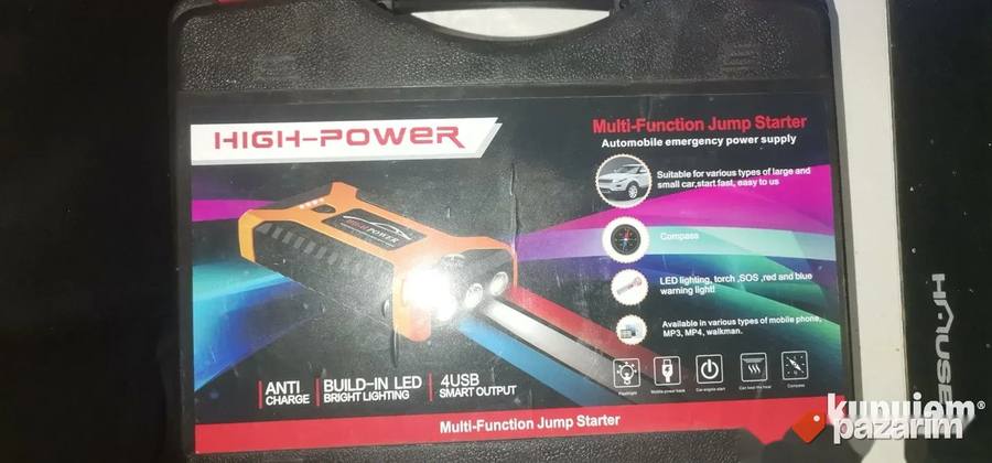 Starter Punjac Baterijska 99800mAh 45-70A Novo Akcija 7
