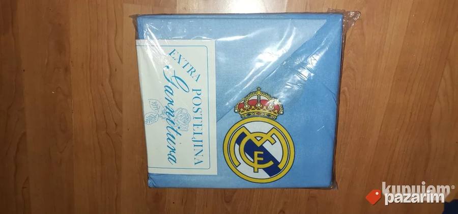 Set Posteljina Jorganski Jastucnica Real Madrid Pamuk Novo 2