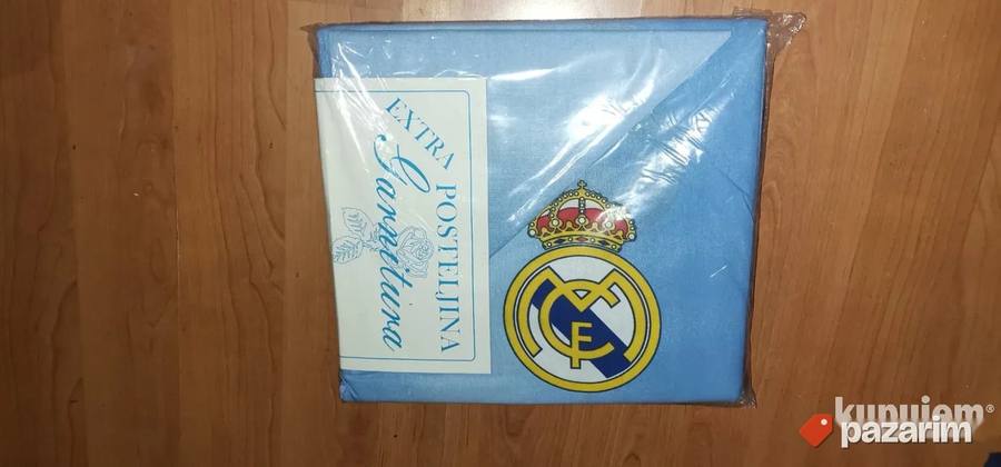 Set Posteljina Jorganski Jastucnica Real Madrid Pamuk Novo 3