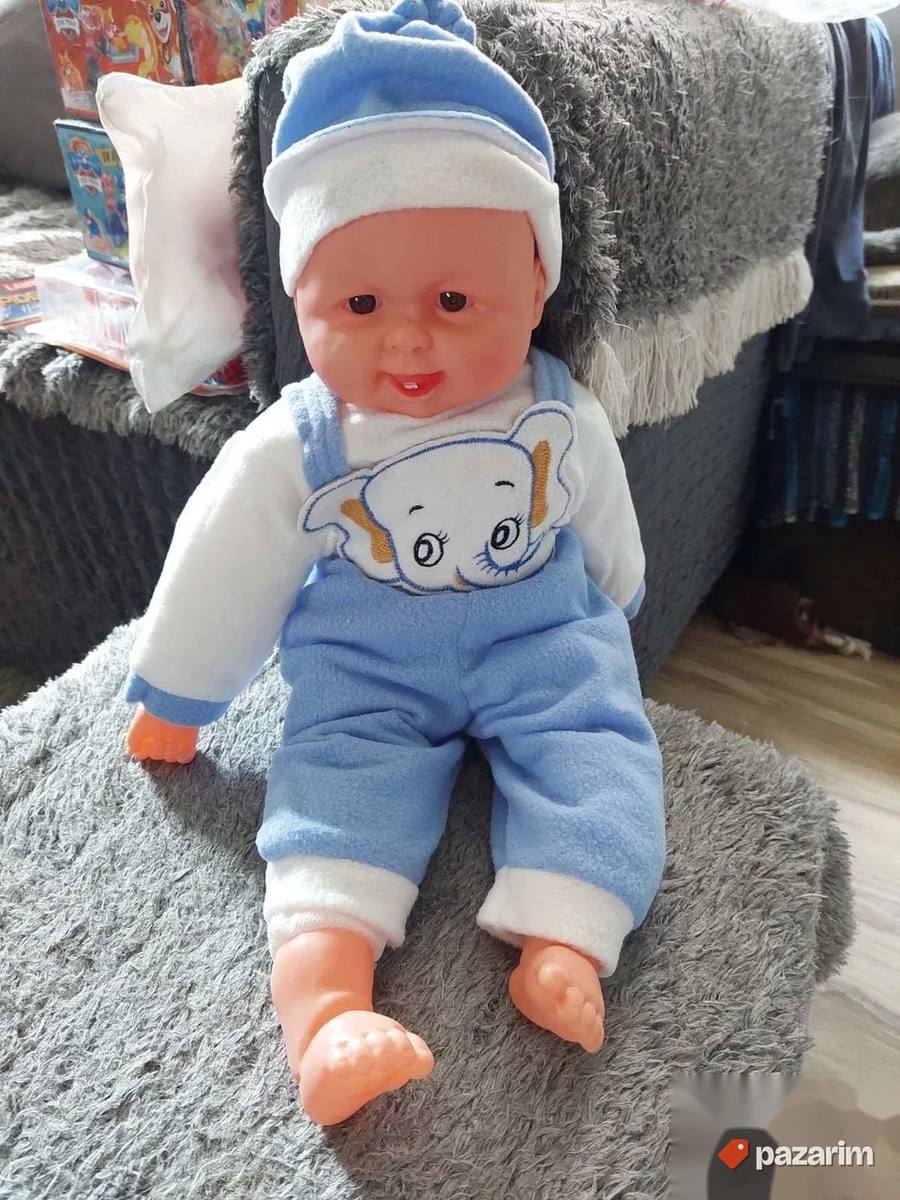 Velike Lutke Happy Baby Bebe Smejalice Vise Boja Novo 5