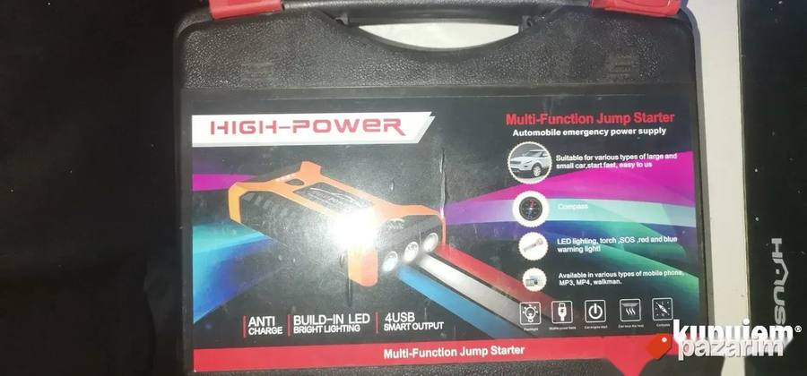 Booster Starter Za Paljenje Akumulatora 45-70A 2 Jacine Novo 8