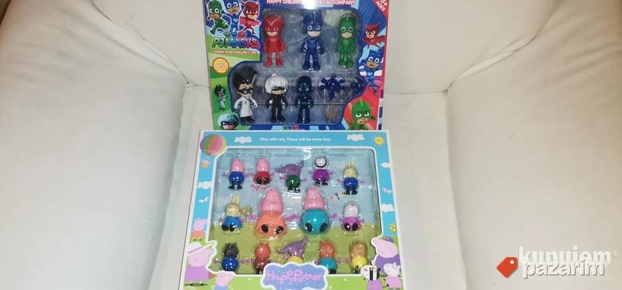 Pj Mask Pepa Pig Paw Patrol Setovi Igracaka Novo Akcija 2