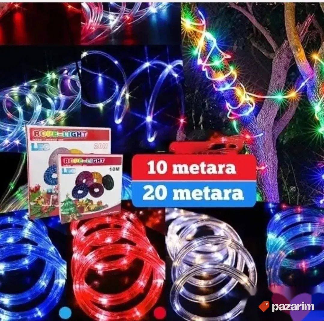 Novogodisnja Rasveta Led Creva Zavese Lampioni Novo 1