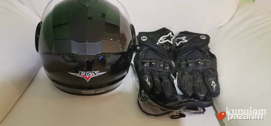 Rukavice Kacige Torbice Protektori Za Motor Novo 5