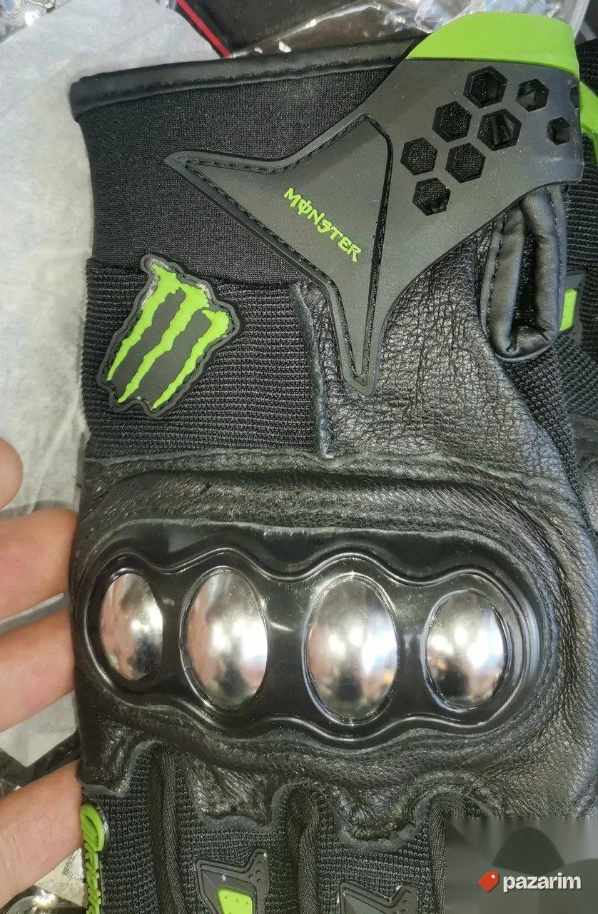 Monster Bajkerske Rukavice Sa Koznim Ojacanjima Novo 2