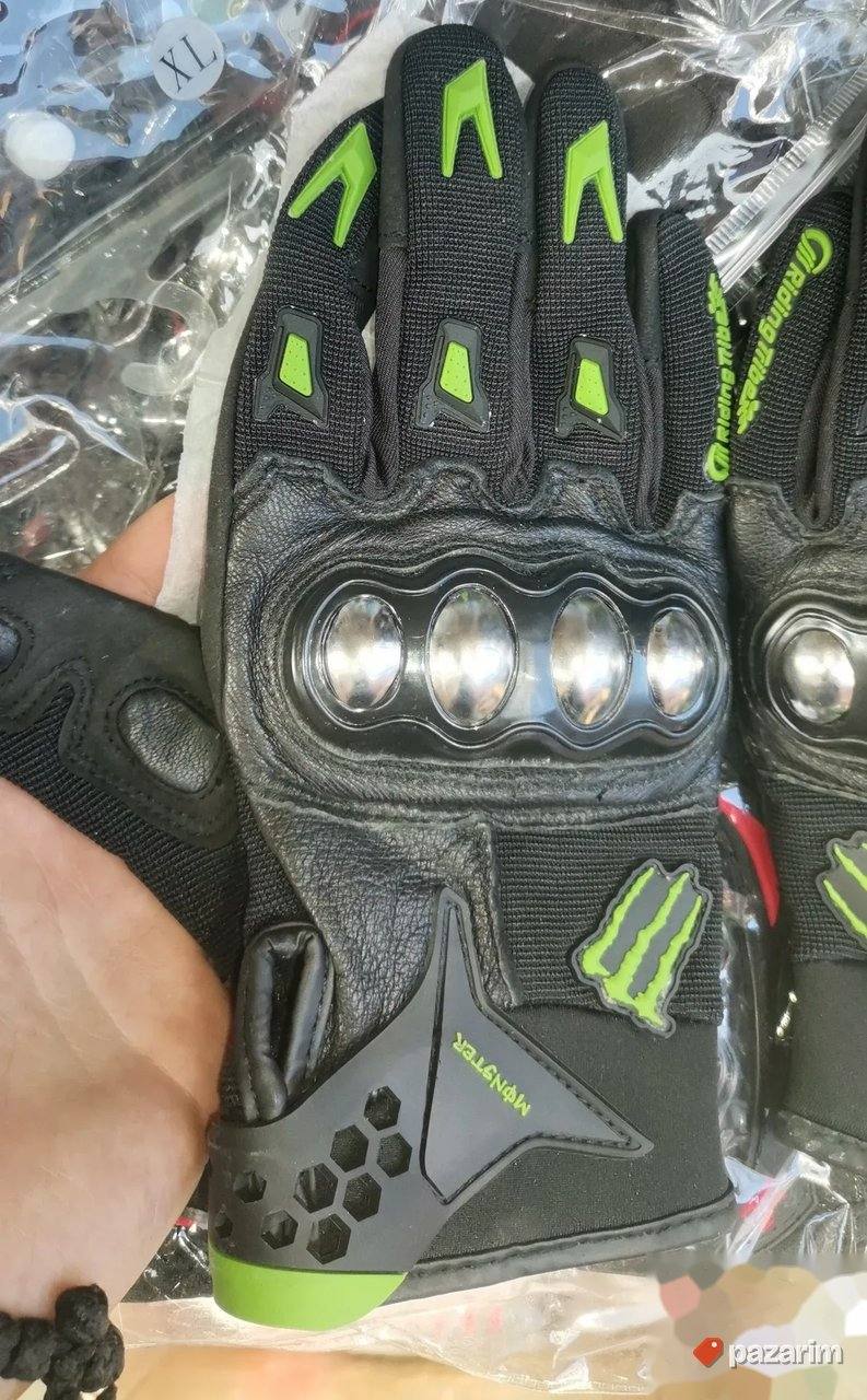 Monster Bajkerske Rukavice Sa Koznim Ojacanjima Novo 4