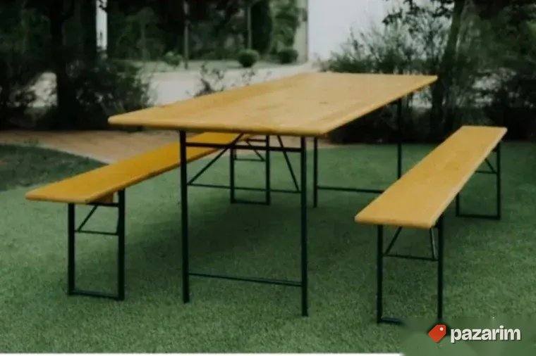 Sto i Klupe Na Rasklapanje Slavski Set Novo 2