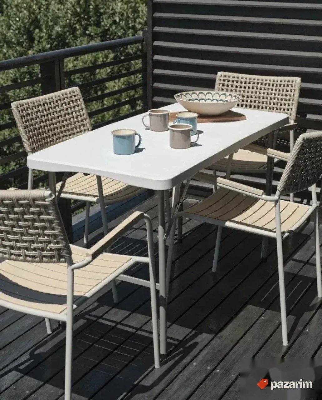 Stolovi Na Rasklapanje Metal Plastika Vise Dimenzija Novo 1