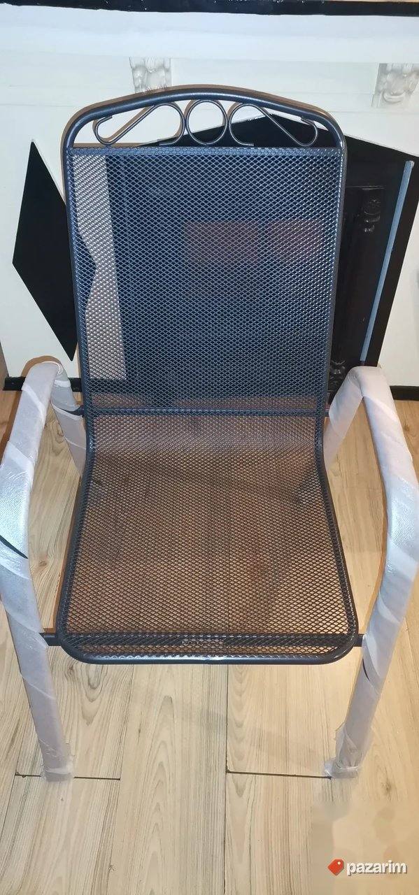 Stolice Za Bastu 100% Metal Top Kvalitet Novo 7