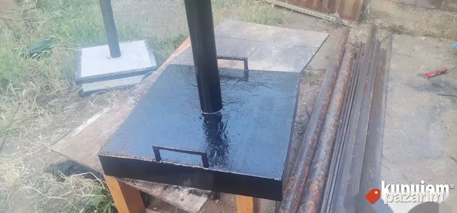 Armirana Betonska Postolja za Suncobrane 55kg Top Kvalitet 8