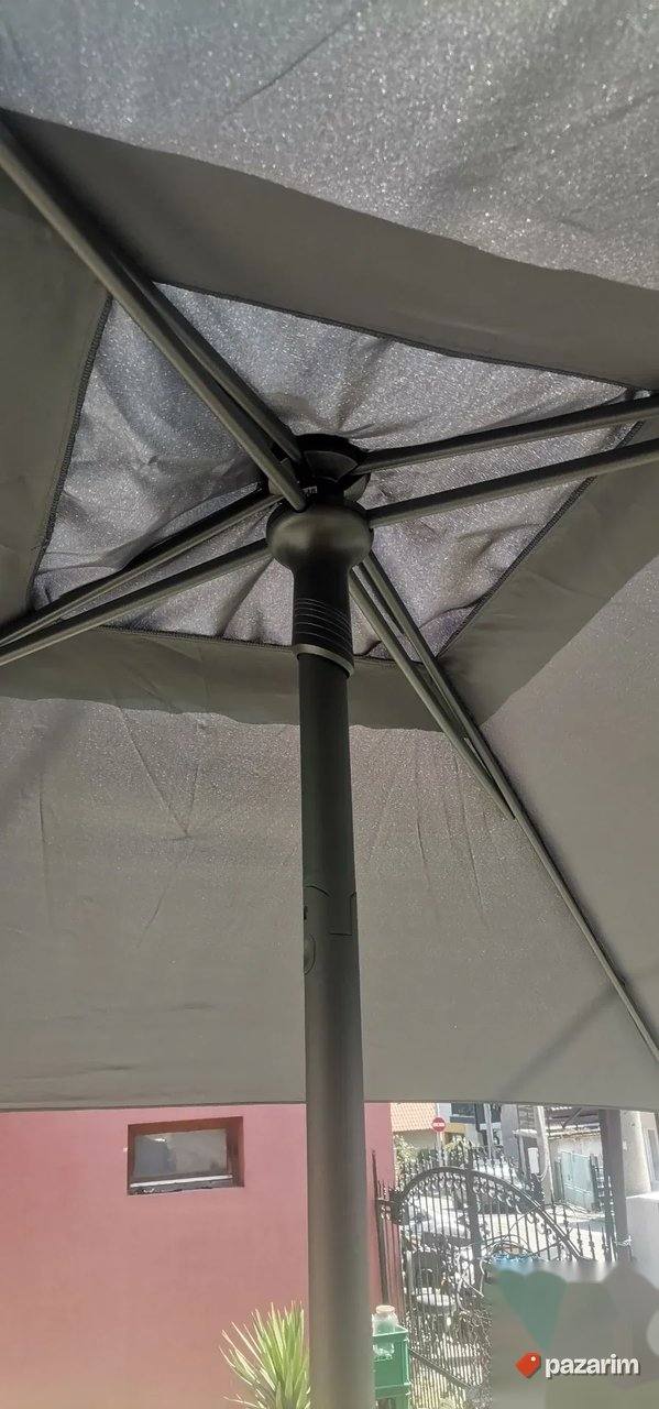 Top Platneni Suncobran 250x250 Zglobni Armirana Postolja Nov 8